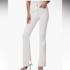 Joe's Hi Honey High Rise Curvy Bootcut Jeans in White Size 34